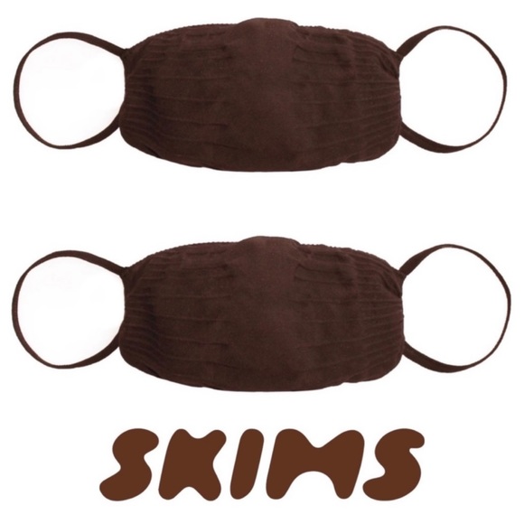 SKIMS Accessories - 2 Cocoa Skims Face Masks